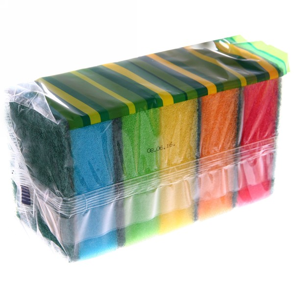 губки для посуды 5 шт. губка для посуды 5шт миди aro 424035. 13 шт. губки д/посуды textop mega (5 шт/уп) 1/40 арт. губка хозяйственная макси 5шт.